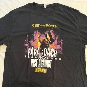Papa Roach Black Graphic T-Shirt XL 0008